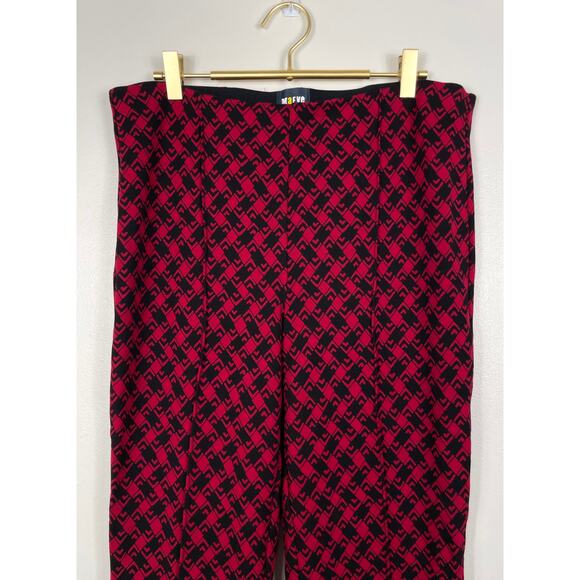 Maeve Red and Black Wide Leg Pants - Picture 5 of 12